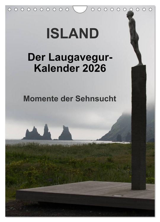 Produktbild: Island - Der Laugavegur-Kalender 2026 (Wandkalender 2026 DIN A4 hoch), CALVENDO Monatskalender