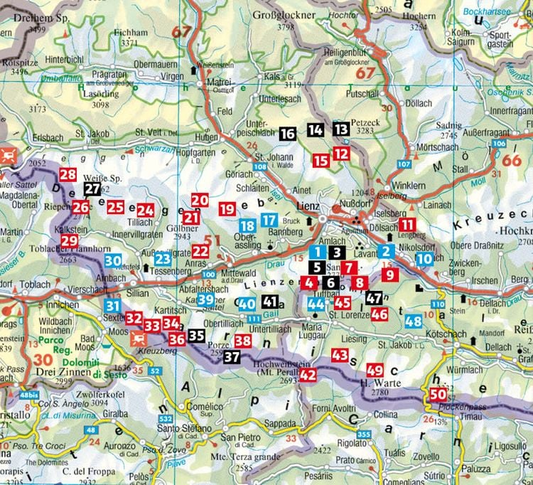 Produktbild: ROTHER Wanderf&uuml;hrer Osttirol S&uuml;d