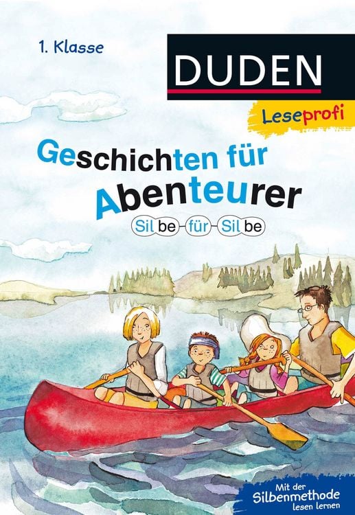 Produktbild: Duden Leseprofi &ndash; Silbe f&uuml;r Silbe: Geschichten f&uuml;r Abenteurer, 1. Klasse