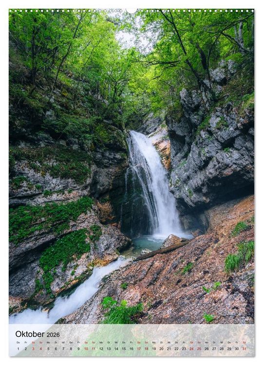 Produktbild: Slowenien - Fr&uuml;hlingsimpressionen (hochwertiger Premium Wandkalender 2026 DIN A2 hoch), Kunstdruck in Hochglanz