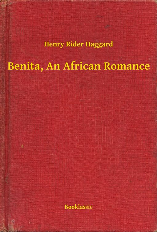 Produktbild: Benita, An African Romance