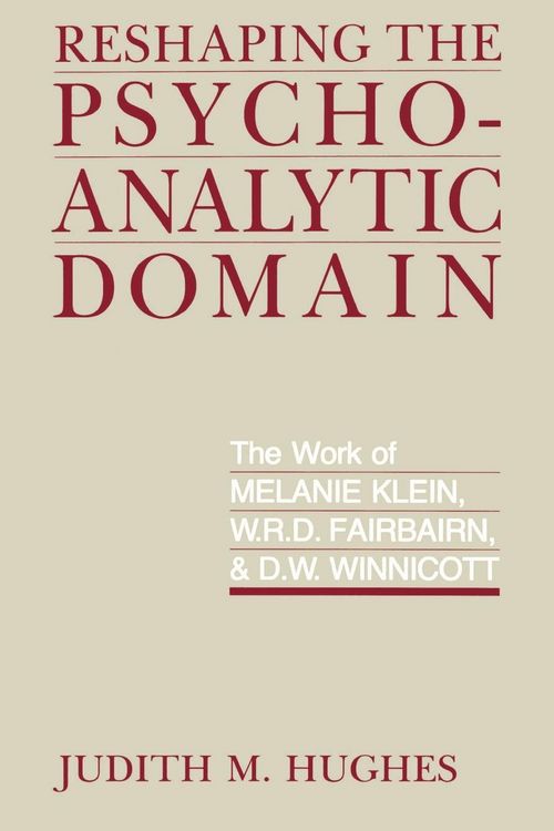 Produktbild: Reshaping the Psychoanalytic Domain