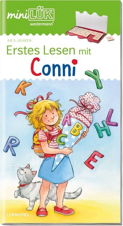 Produktbild: MiniLÜK-Set. Erstes Lesen, erstes Rechnen mit Conni