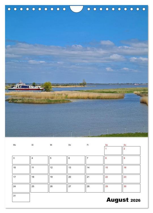 Produktbild: Fr&uuml;hling im Alten Land - Baumbl&uuml;tenzeit (Wandkalender 2026 DIN A4 hoch), CALVENDO Monatskalender