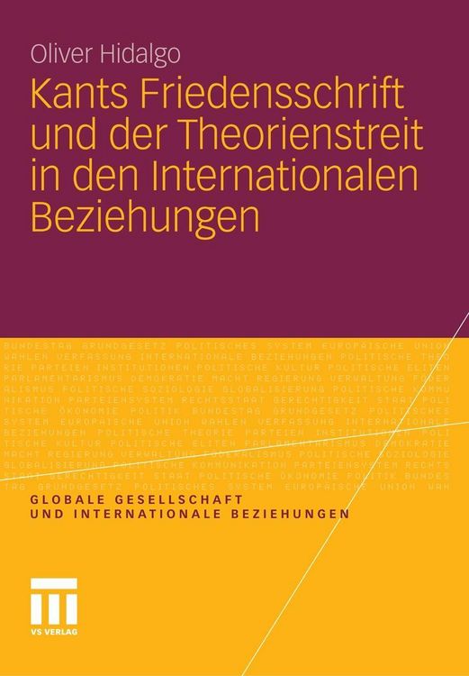 Produktbild: Kants Friedensschrift und der Theorienstreit in den Internationalen Beziehungen