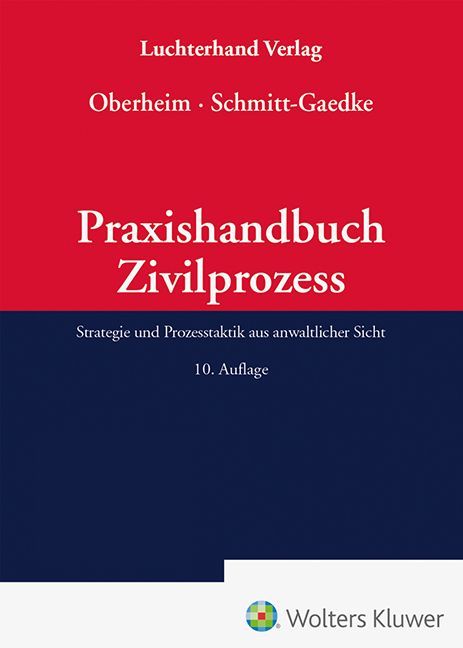 Produktbild: Praxishandbuch Zivilprozess