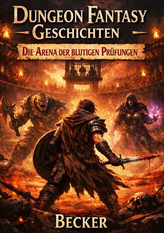 Produktbild: Dungeon Fantasy Geschichten I Die Arena der blutigen Pr&uuml;fungen