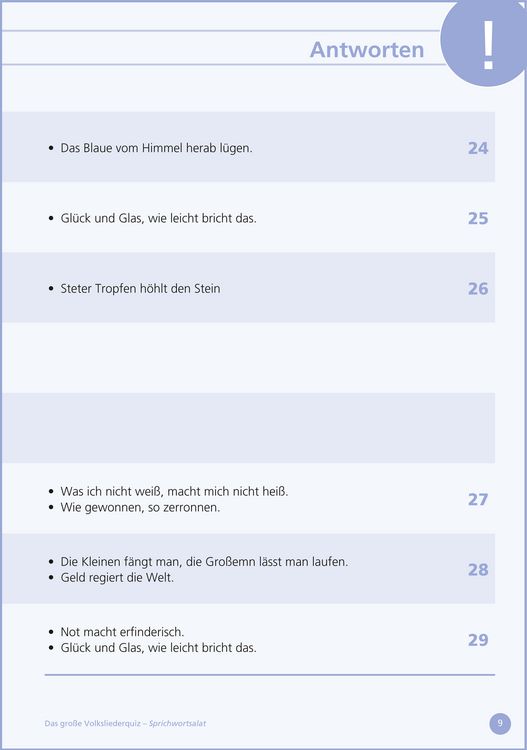 Produktbild: Sprichwortsalat