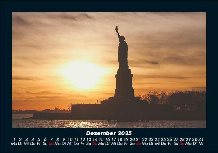 Produktbild: New York 2025 Fotokalender DIN A5
