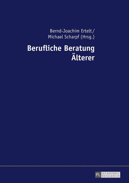 Produktbild: Berufliche Beratung &Auml;lterer