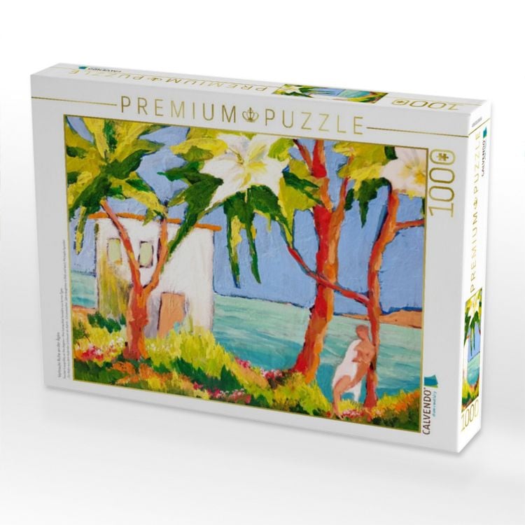 Produktbild: CALVENDO Puzzle Vertraute Ruhe an der &Auml;g&auml;is | 1000 Teile Lege-Gr&ouml;&szlig;e 64x48cm Foto-Puzzle f&uuml;r gl&uuml;ckliche Stunden