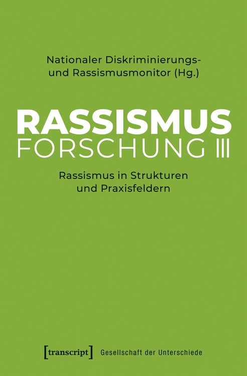Produktbild: Rassismusforschung III