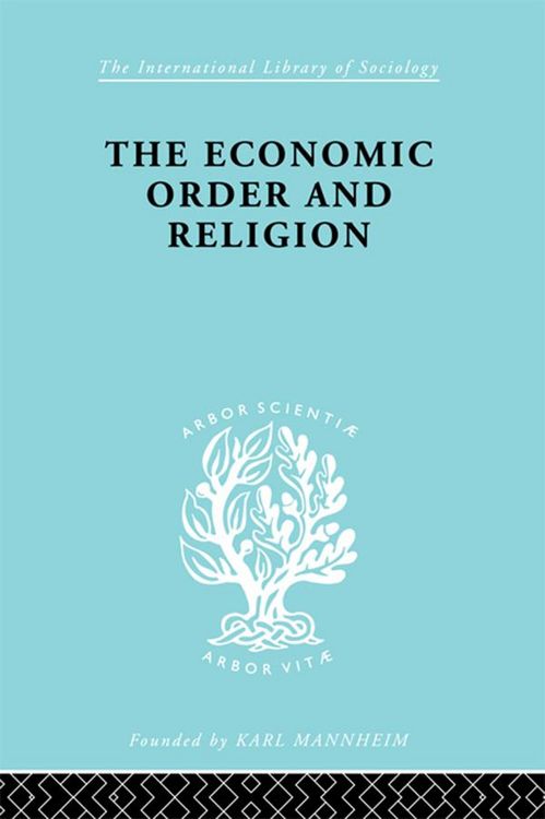 Produktbild: The Economic Order and Religion