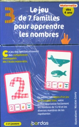 Produktbild: Le jeu de 7 familles pour apprendre les nombres