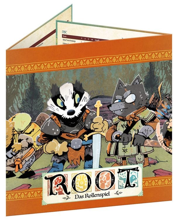 Produktbild: Root - Das Rollenspiel: Spielleitungsschirm-Set