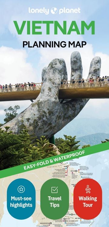 Produktbild: Lonely Planet Vietnam Planning Map
