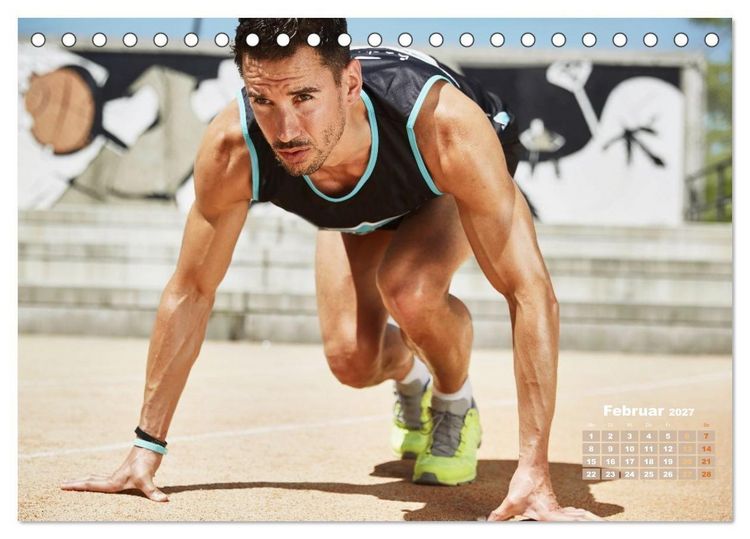 Produktbild: Faszination Leichtathletik: Schneller, h&ouml;her, weiter (Tischkalender 2027 DIN A5 quer), CALVENDO Monatskalender