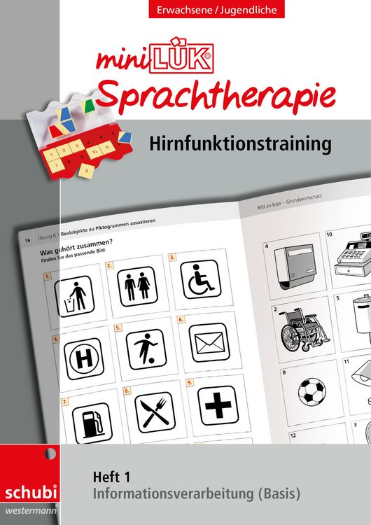 Produktbild: MiniL&Uuml;K-Sprachtherapie - Hirnfunktionstraining
