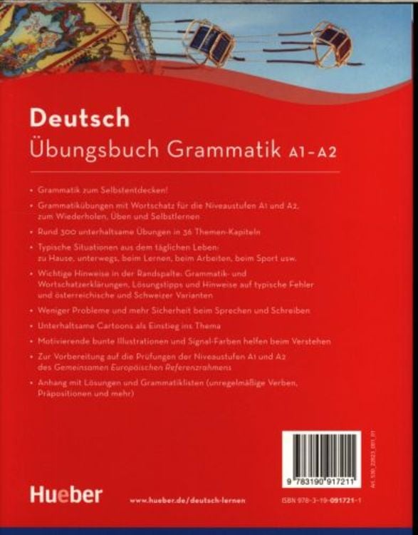 Produktbild: Deutsch &Uuml;bungsbuch Grammatik A1-A2