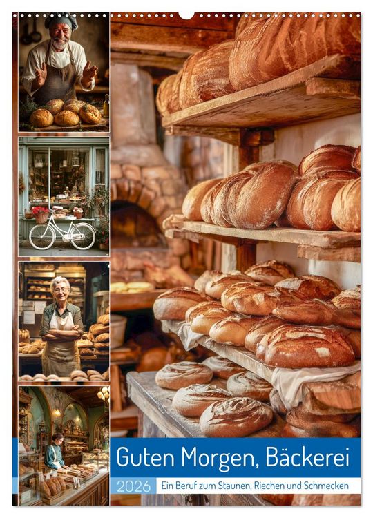 Produktbild: Guten Morgen, B&auml;ckerei (Wandkalender 2026 DIN A2 hoch), CALVENDO Monatskalender