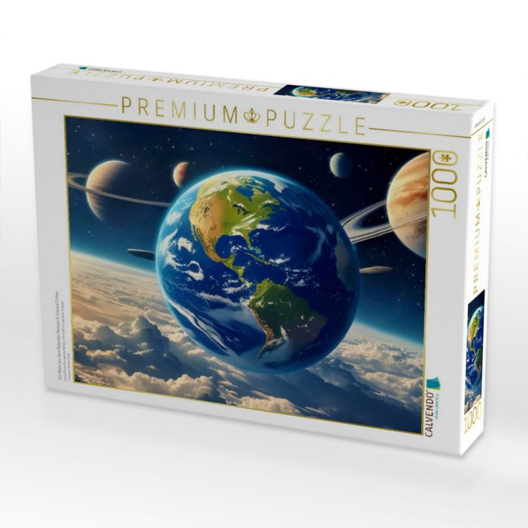 Produktbild: CALVENDO Puzzle Ein Motiv aus dem Kalender Fantasie & Science Fiction | 1000 Teile Lege-Gr&ouml;&szlig;e 64x48cm Foto-Puzzle f&uuml;r gl&uuml;ckliche Stunden