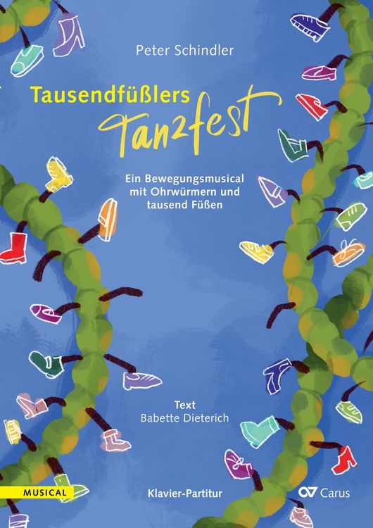 Produktbild: Tausendf&uuml;&szlig;lers Tanzfest (Klavier-Partitur)