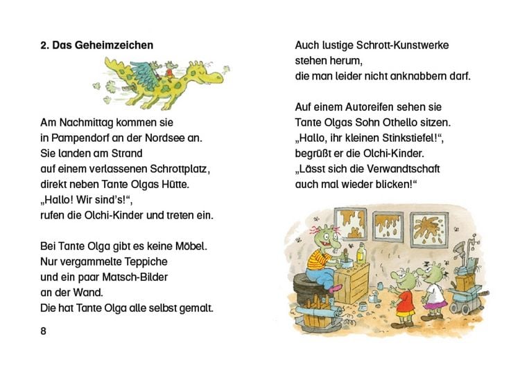 Produktbild: Die Olchis und die große Mutprobe
