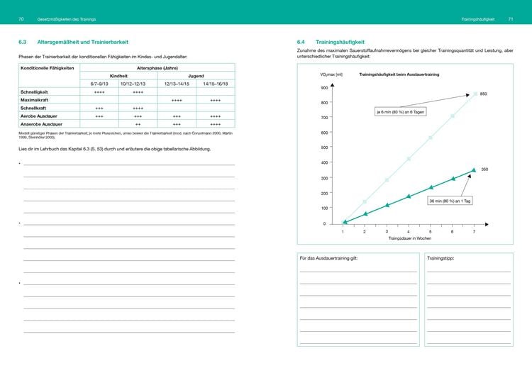 Produktbild: Fit im Schulsport &ndash; Arbeitsheft