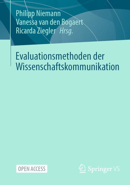 Produktbild: Evaluationsmethoden der Wissenschaftskommunikation