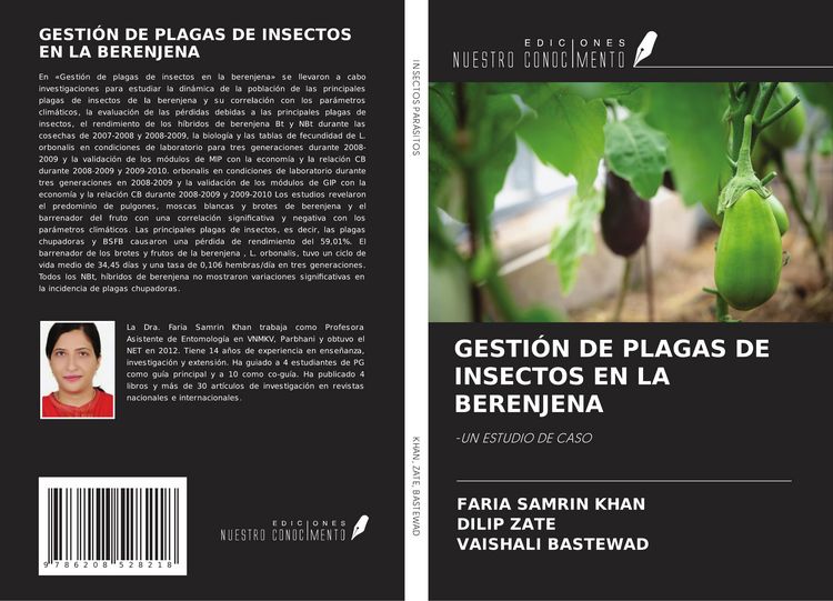 Produktbild: Gesti&oacute;n De Plagas De Insectos En La Berenjena