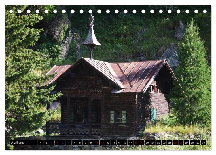 Produktbild: Sulden - S&uuml;dtiroler Bergdorf am Fu&szlig;e des Ortlers (Tischkalender 2026 DIN A5 quer), CALVENDO Monatskalender