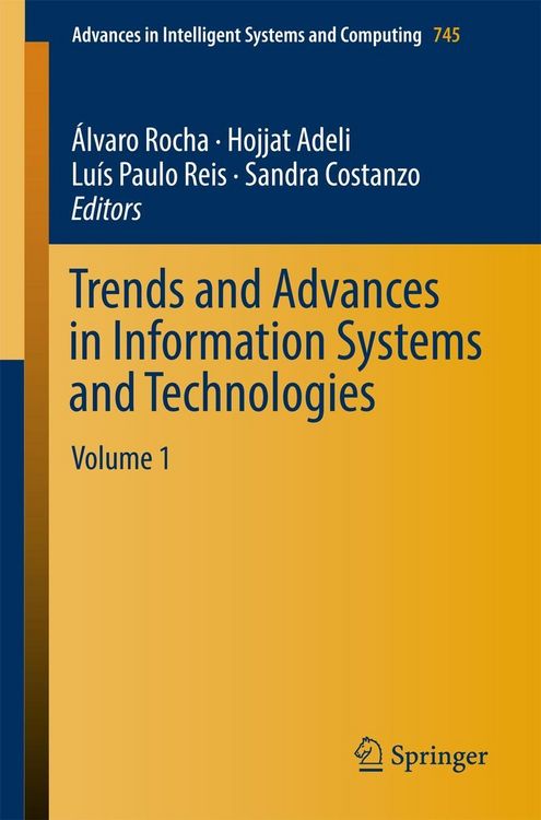 Produktbild: Trends and Advances in Information Systems and Technologies