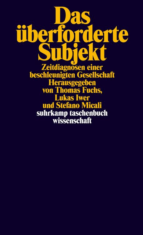 Produktbild: Das &uuml;berforderte Subjekt