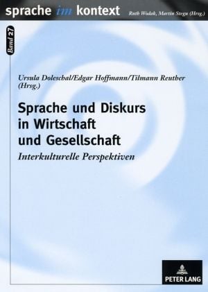 Produktbild: Sprache und Diskurs in Wirtschaft und Gesellschaft
