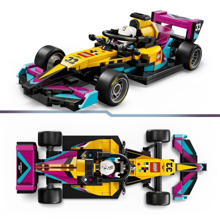 Produktbild: LEGO Speed Champions 77258 F1 ACADEMY LEGO Rennwagen, Modellauto