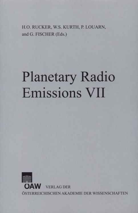 Produktbild: Planetary Radio Emissions VII