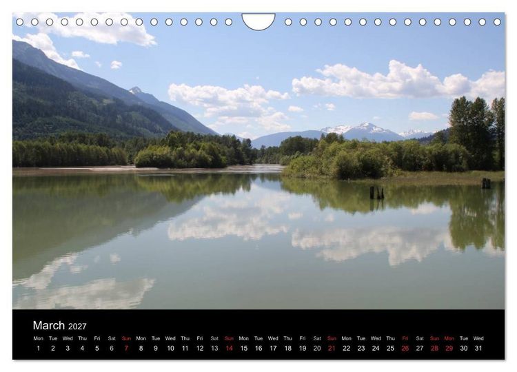 Produktbild: From Pacific to the Mountains 2027 (Wall Calendar 2027 DIN A4 landscape), CALVENDO 12 Month Wall Calendar
