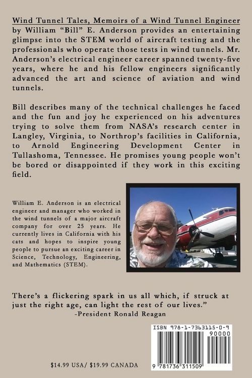 Produktbild: Wind Tunnel Tales, Memoirs of a Wind Tunnel Engineer