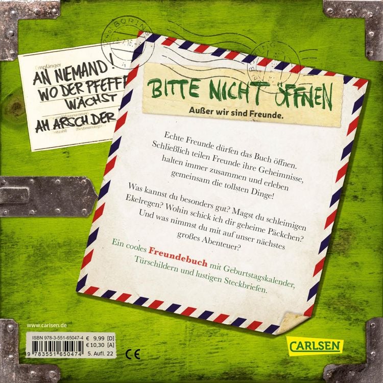 Produktbild: Bitte nicht &ouml;ffnen: Nur meine Freunde (Freundebuch)