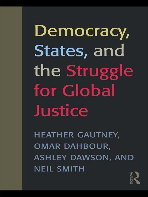 Produktbild: Democracy, States, and the Struggle for Social Justice