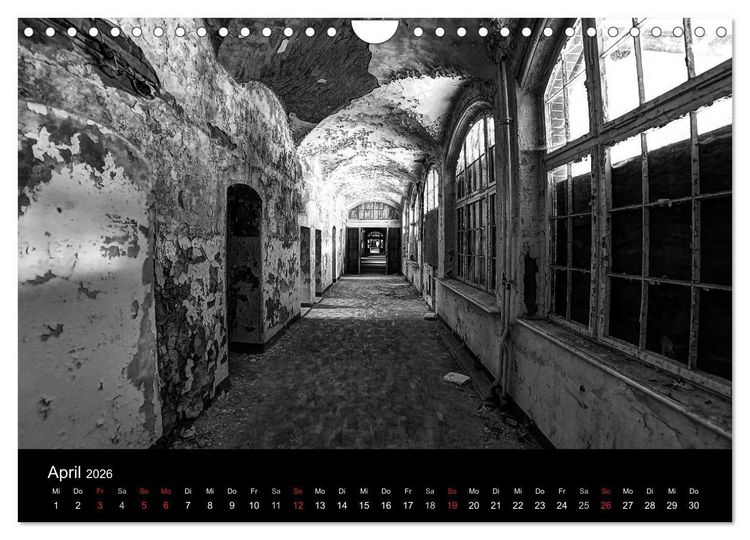 Produktbild: lost beauty (Wandkalender 2026 DIN A4 quer), CALVENDO Monatskalender