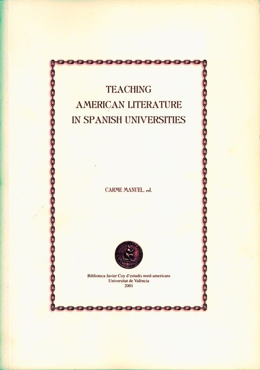 Produktbild: Teaching American Literature in Spanish Universities