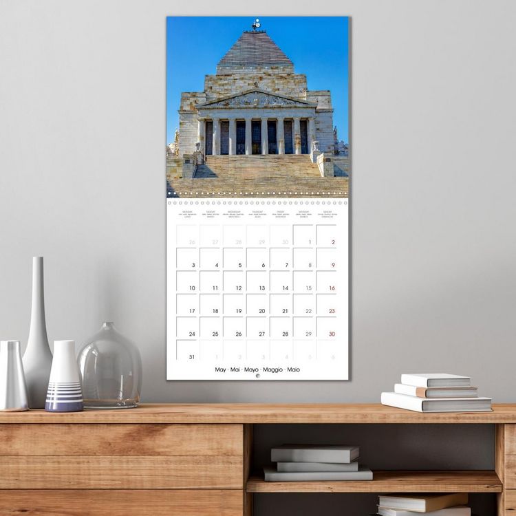 Produktbild: Melbourne - Australia's friendly metropolis (Wall Calendar 2027 12 &times; 12 Inch) CALVENDO 12 Month Wall Calendar