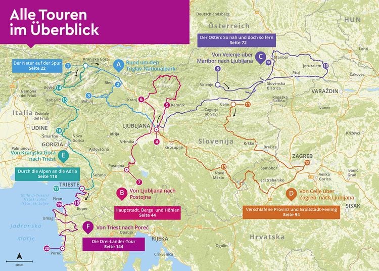 Produktbild: MARCO POLO Camper Guide Slowenien