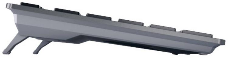 Produktbild: CHERRY KW 7100 MINI BT Bluetooth&reg; Tastatur Deutsch, QWERTZ Blau Ger&auml;uscharme Tasten, Multipair-Funktion