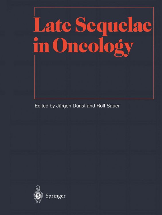 Produktbild: Late Sequelae in Oncology