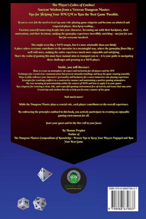 Produktbild: The Player's Codex of Conduct