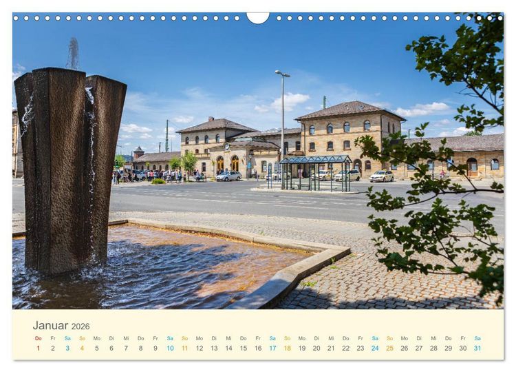 Produktbild: Lichtenfels - die Deutsche Korbstadt (Wandkalender 2026 DIN A3 quer), CALVENDO Monatskalender