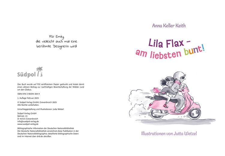 Produktbild: Lila Flax &ndash; am liebsten bunt!