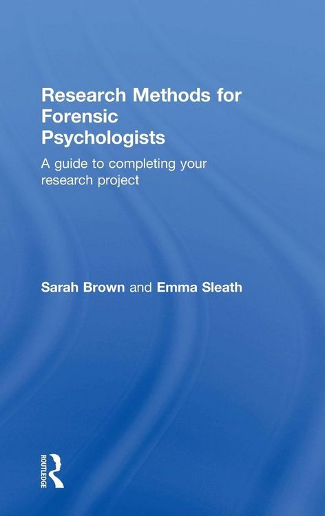 Produktbild: Research Methods for Forensic Psychologists